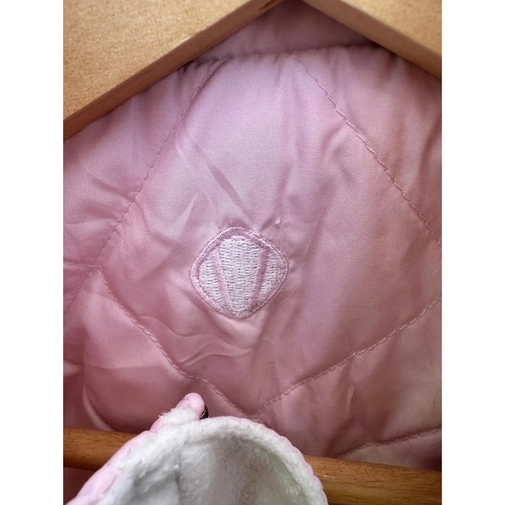 Sunice Reversible Quilted Fleece Vest Women Small Pink The Vintage Club Golf